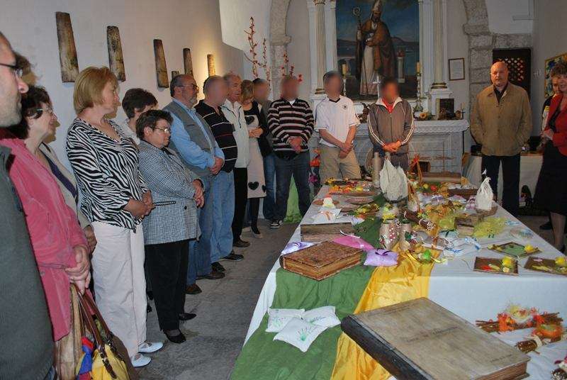Uskršnja izložba radova osoba na liječenju u Psihijatrijskoj bolnici Rab 2011 - 