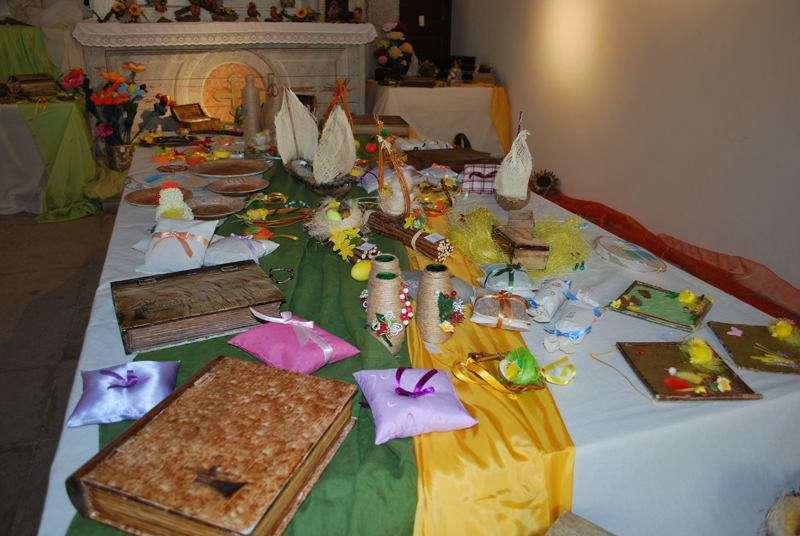 Uskršnja izložba radova osoba na liječenju u Psihijatrijskoj bolnici Rab 2011 - 