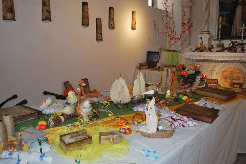 Uskršnja izložba radova osoba na liječenju u Psihijatrijskoj bolnici Rab 2011 - 