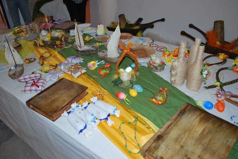 Uskršnja izložba radova osoba na liječenju u Psihijatrijskoj bolnici Rab 2011 - 