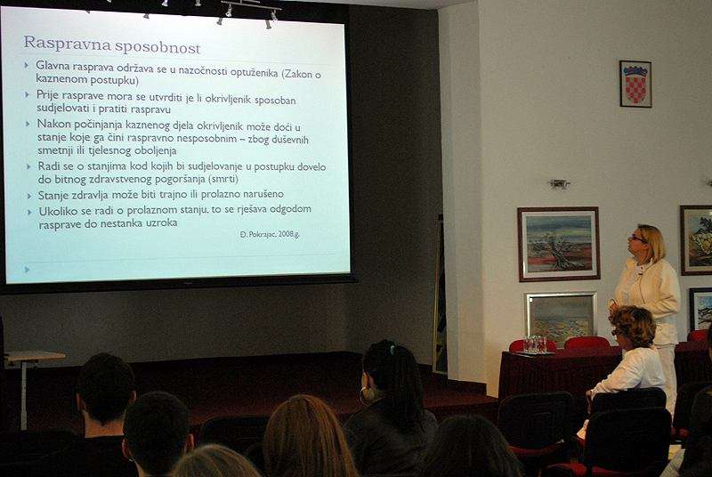 Praktikum iz forenzičke psihijatrije Rab-28. travnja 2011 - 