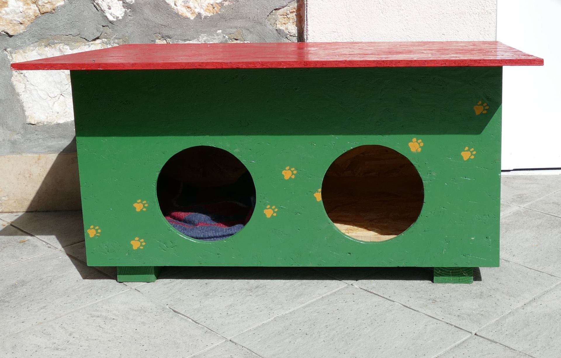 Kućice za mace i ptice - 