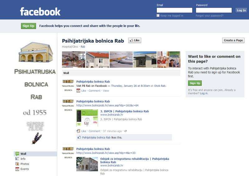 Facebook bolnice