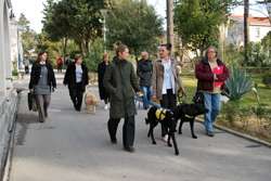 Hrvatska udruga za školovanje pasa vodiča i mobilitet u posjetu Bolnici - 