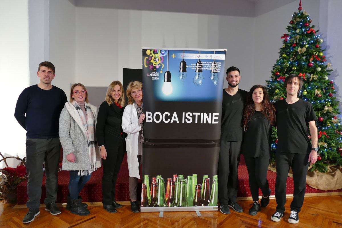 "Boca istine" Udruge Hepatos izvedena u Psihijatrijskoj bolnici Rab