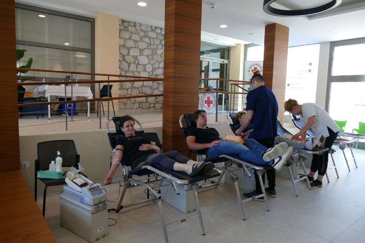 Tijekom dvodnevne Akcije dobrovoljnog darivanja krvi prikupljene 144 doze krvi
