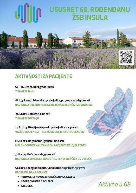 PROGRAM USUSRET 68. ROĐENDANU BOLNICE - 