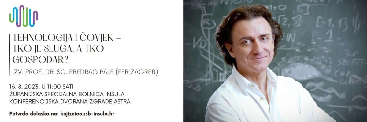 16.8.2023. Poziv na predavanje izv. prof. dr. sc. Predraga Palea