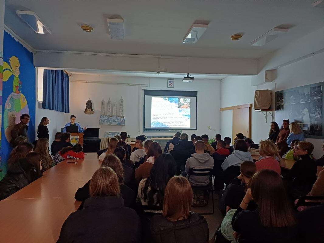 Edukativno predavanje za učenike SŠ Markantuna de Dominisa Rab