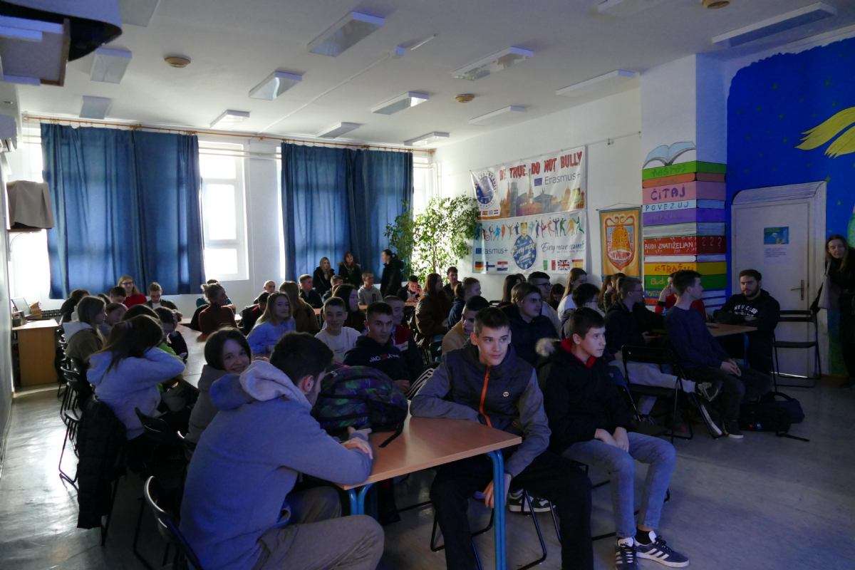 Edukativno predavanje za učenike SŠ Markantuna de Dominisa Rab - 