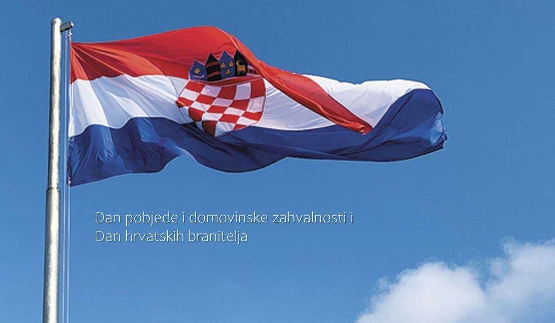 Dan pobjede i domovinske zahvalnosti te Dan hrvatskih branitelja