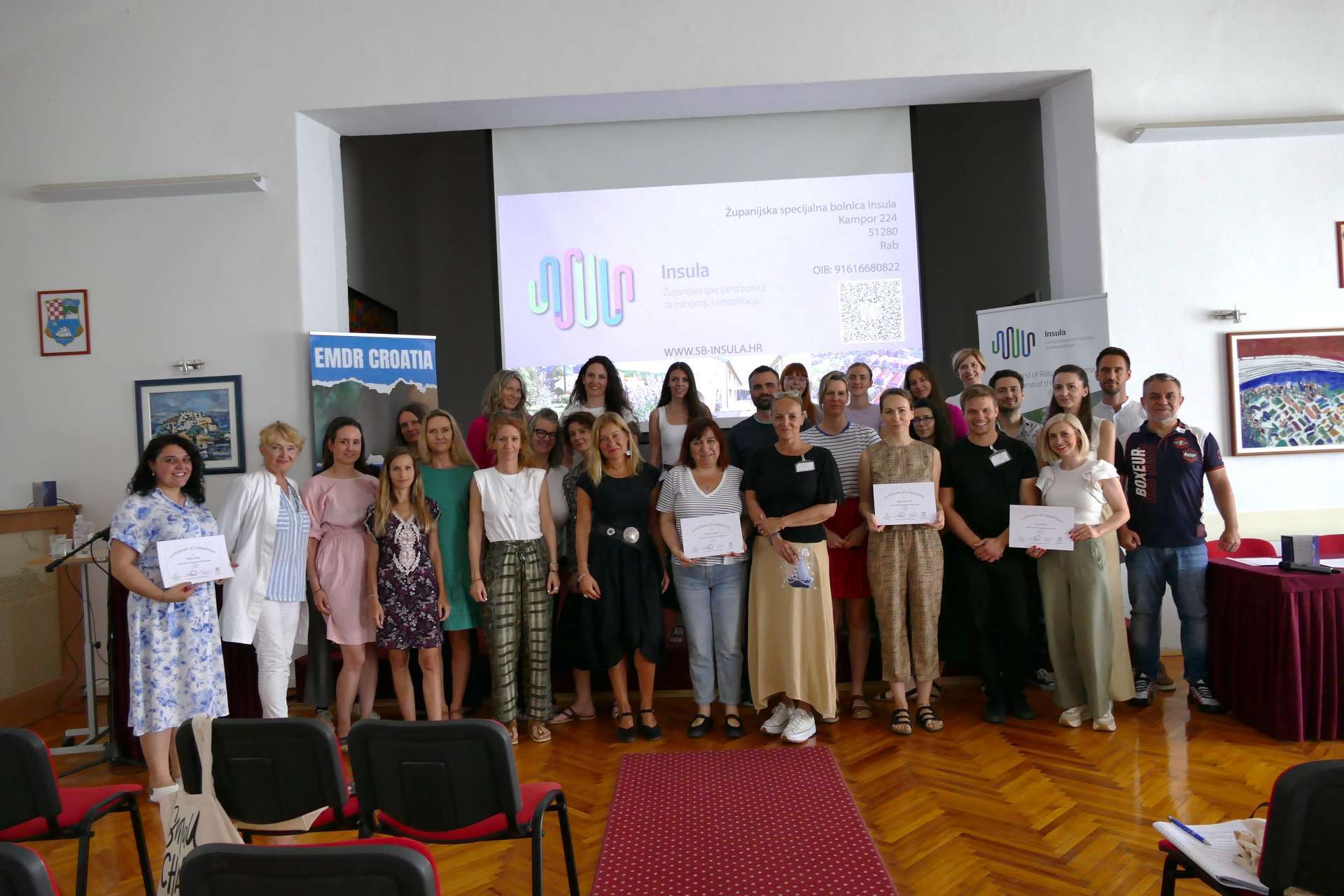 EMDR usavršavanja u ŽSB Insula - 