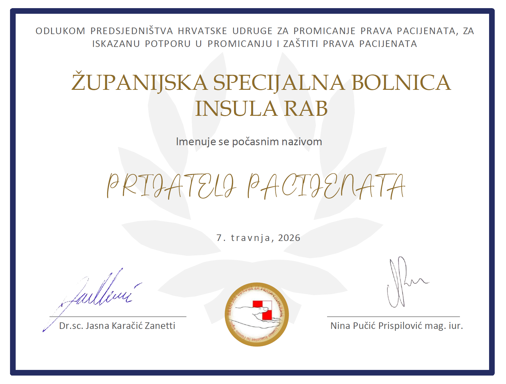 Europski dan prava pacijenata